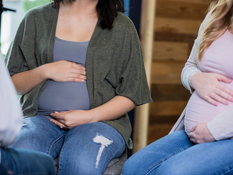 preparación al parto con masaje perineal